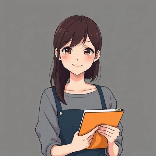里番大全团队成员樱落 - 社区运营 & 插画师