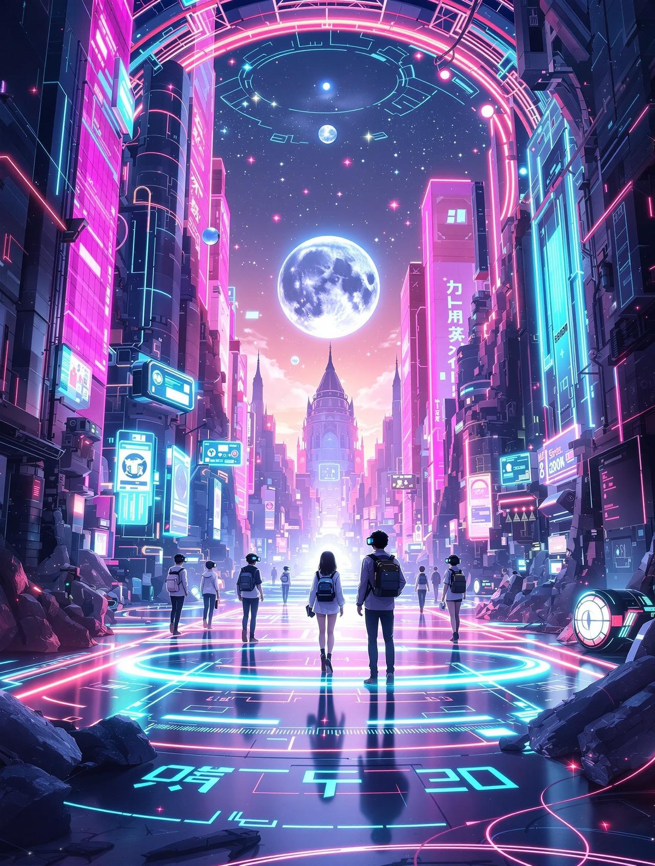 里番大全热播番剧《虚拟幻界Online》封面 - 科幻 / 游戏,评分9.1