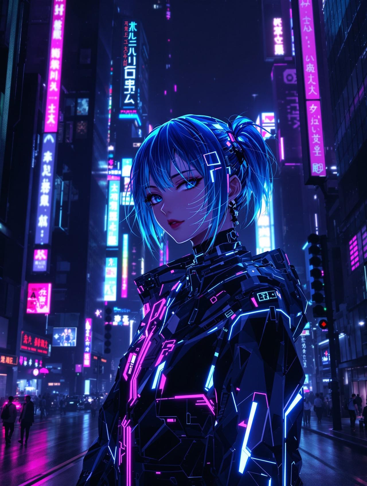 里番大全编辑精选番剧《崩坏都市》封面 - 赛博朋克 / 科幻,编辑冷霜推荐