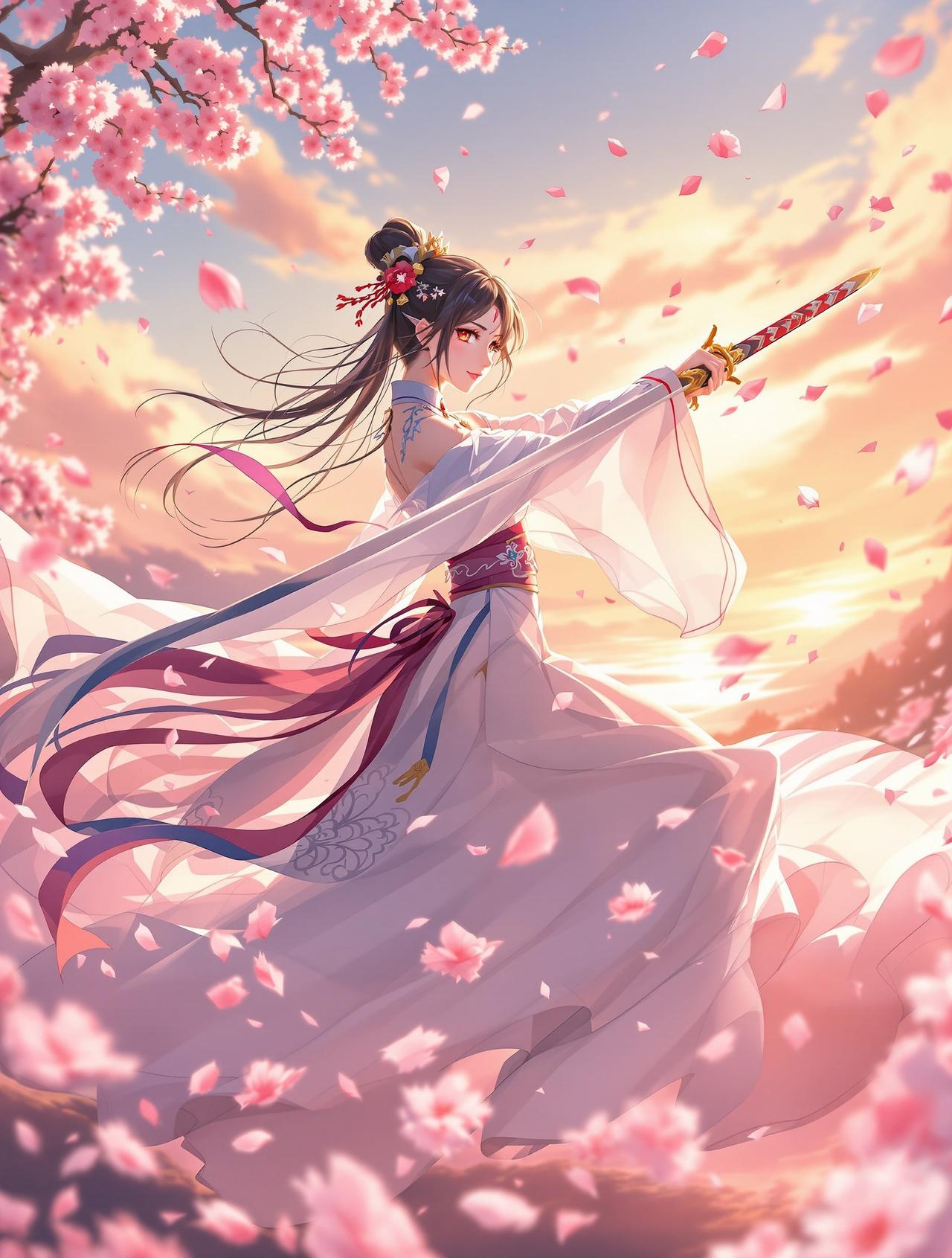 里番大全热播番剧《花与剑之歌》封面 - 古风 / 武侠,评分9.6
